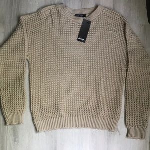 Oatmeal colored sweater